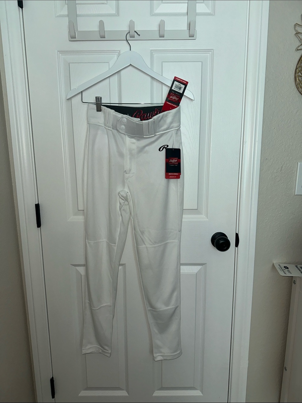 Rawlings Men's White Athletic Baseball Pants NWT